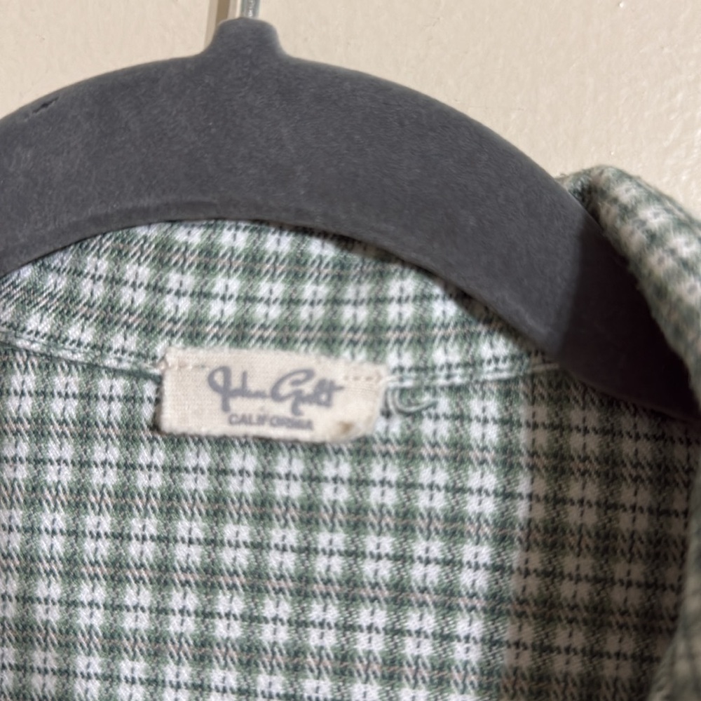Brandy Melville Vivian Green Plaid Crop Top - Picture 3 of 6